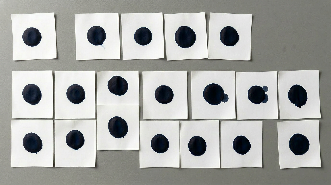 Parallele Versuchsreihen zur isolierten Variation einzelner Parameter