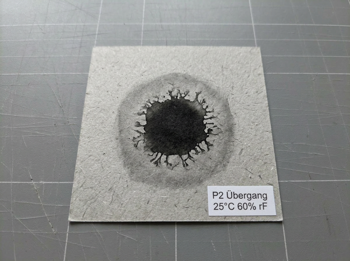 Mockup-Bild – Recyclingpapier – 25 °C / 65 % rF / hoher Auftrag