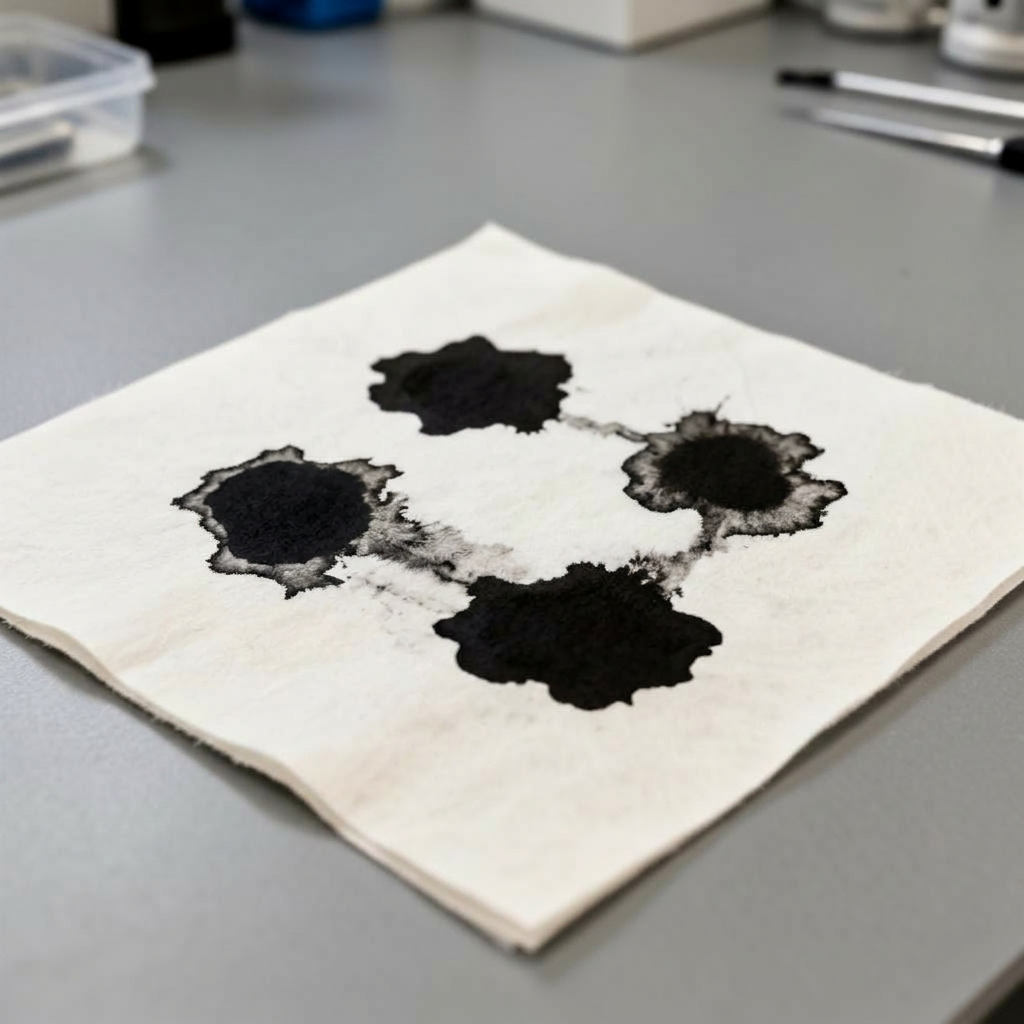 Mockup-Bild – Biopolymerbeschichtetes Papier – 27 °C / 55 % rF / erhöhte Viskosität